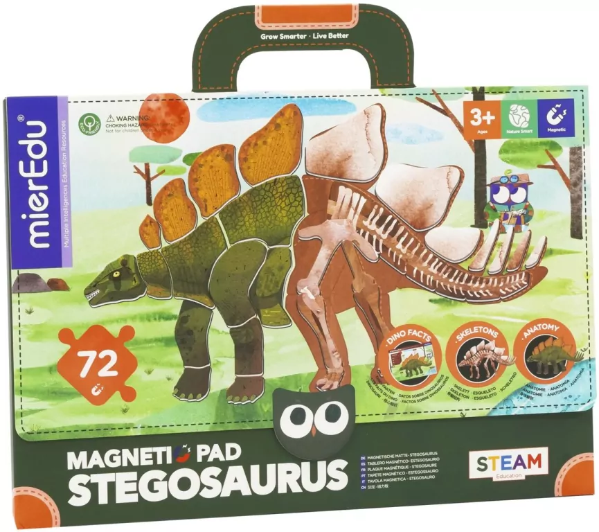 Magnetyczna podkładka - Stegozaur - tantis.pl