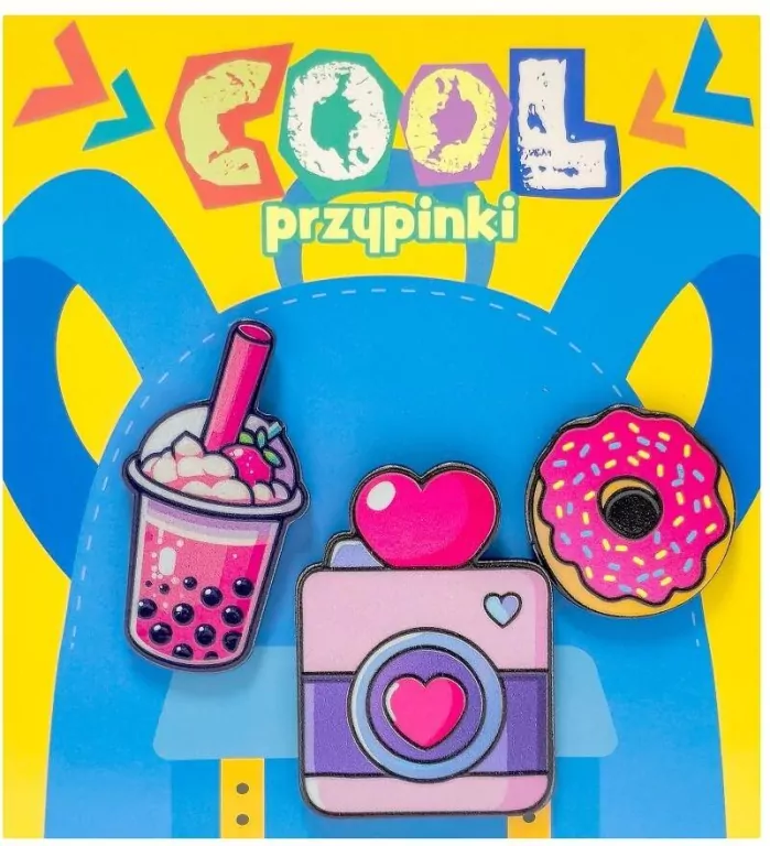 Przypinka cool. Donut - tantis.pl