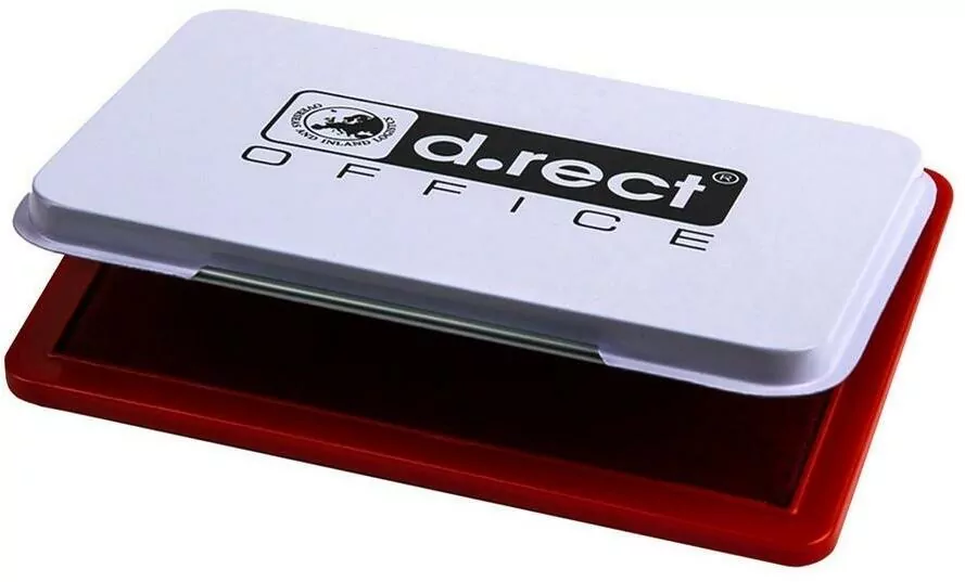 Poduszka do stempli. Czerwona nr 2 - tantis.pl