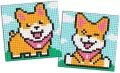 Diamentowa mozaika Kids magnes - Zabawne psy 9x9cm - tantis.pl