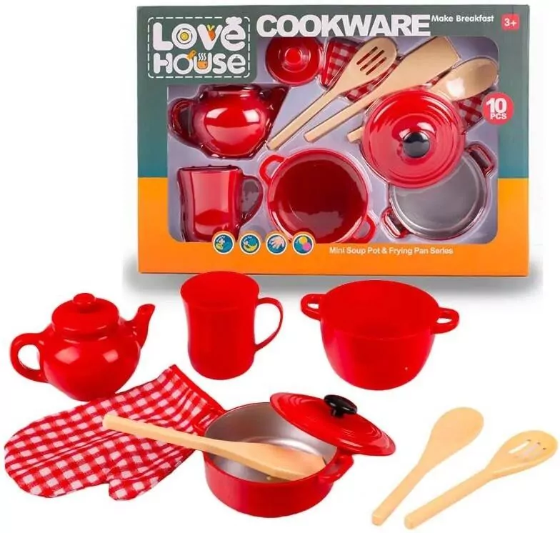 Zestaw naczyń kuchennych 10el - tantis.pl