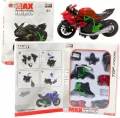 Motocykl do skręcania metalowy 1:14 - tantis.pl