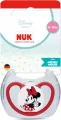 NUK. Perfect Match. Smoczek z silikonowym smoczkiem. 2 sztuki. Miki. Czerwony - tantis.pl