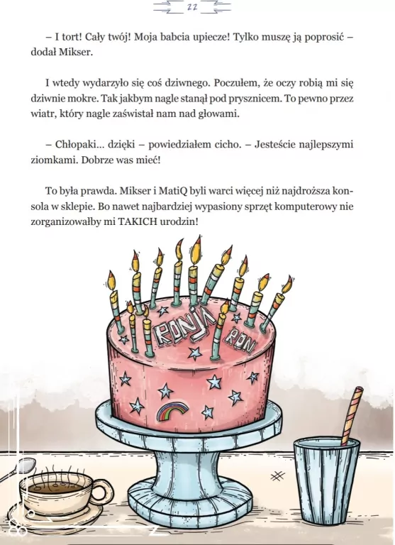 Ron i Ronja T.1 Departament magicznego guzika - tantis.pl