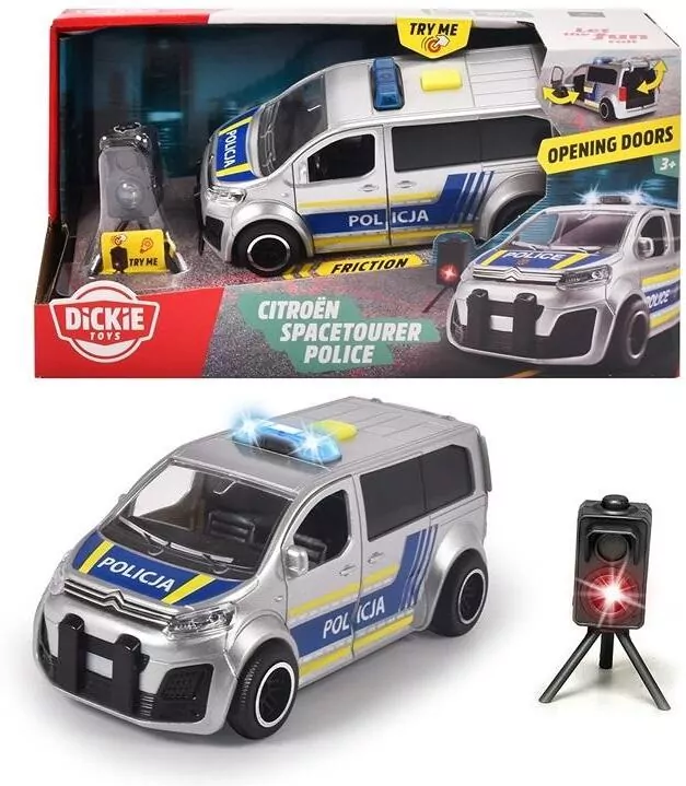 Radiowóz policyjny z fotoradarem SOS 15cm - tantis.pl