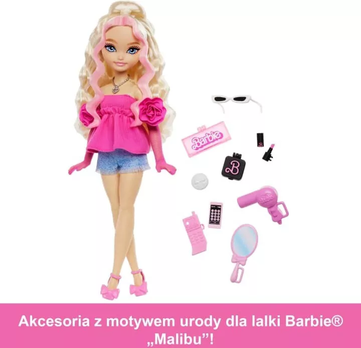 Barbie Dream Besties Malibu Lalka i akcesoria - tantis.pl
