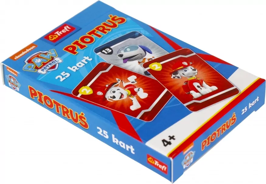 Karty Piotruś. Psi Patrol - tantis.pl