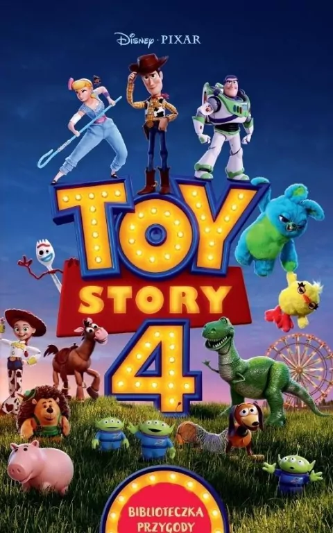 Toy Story 4. Biblioteczka przygody. Disney Pixar - tantis.pl