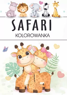Safari. Kolorowanka