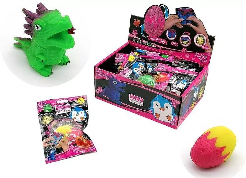 Gniotek jajo dinozaura MIX - tantis.pl