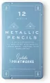Kredki Printworks metallic. 12 kolorów - tantis.pl