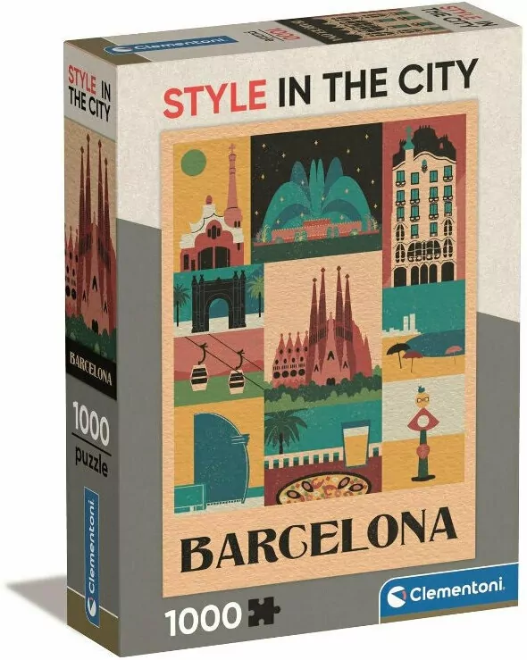 Puzzle 1000. Compact. Barcelona. 39847 - tantis.pl