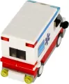 Klocki konstrukcyjne City 102 elementy. Ambulans - tantis.pl