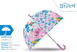 Parasolka przezroczysta Stitch 19cali ST00085