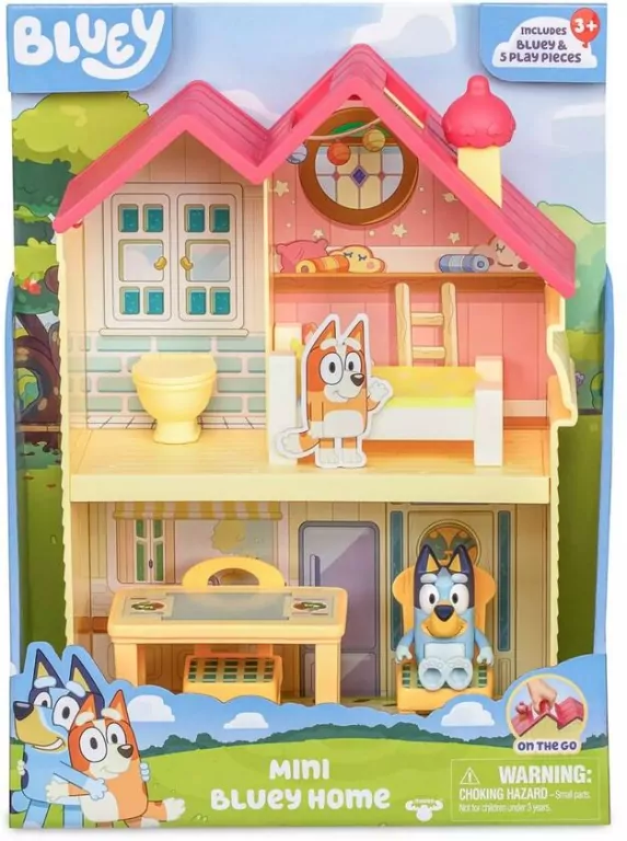 Zestaw figurek Mini Bluey Dom Rodzinny - tantis.pl