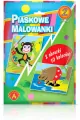 Małpa, hipopotam. Piaskowe malowanki - tantis.pl