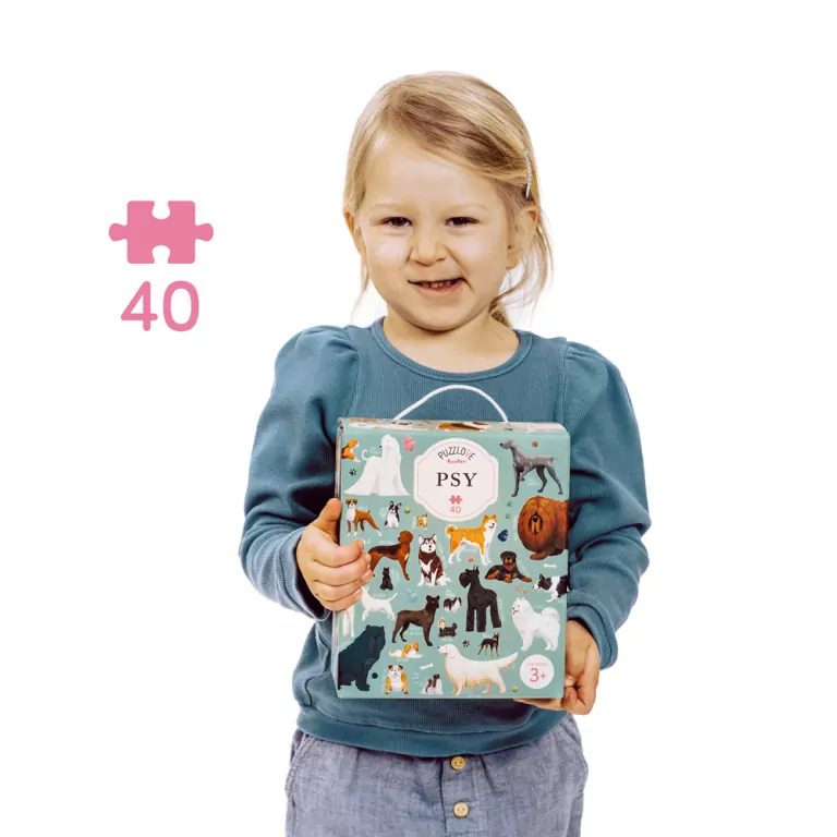 CzuCzu. Puzzlove. Psy 40 - tantis.pl