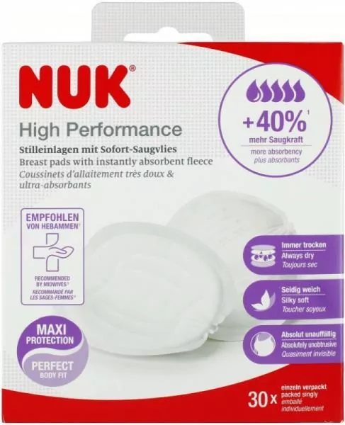 NUK MP Wkładki laktacyjne higieniczne Performance op.30 szt. 10252134 - tantis.pl