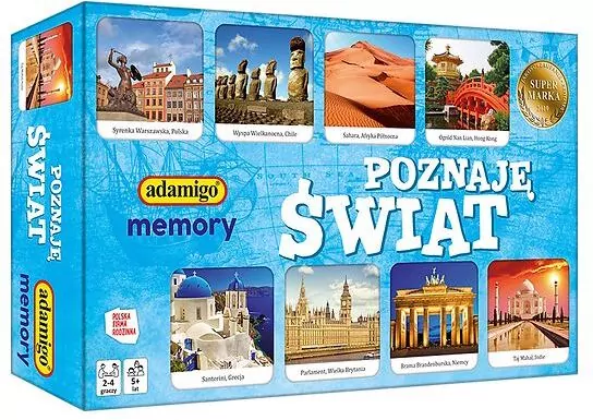 Poznaję świat. Memory - tantis.pl