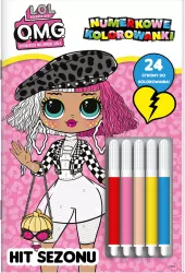 L.O.L Surprise! OMG Numerkowe kolorowanki cz. 3 Hit sezonu
