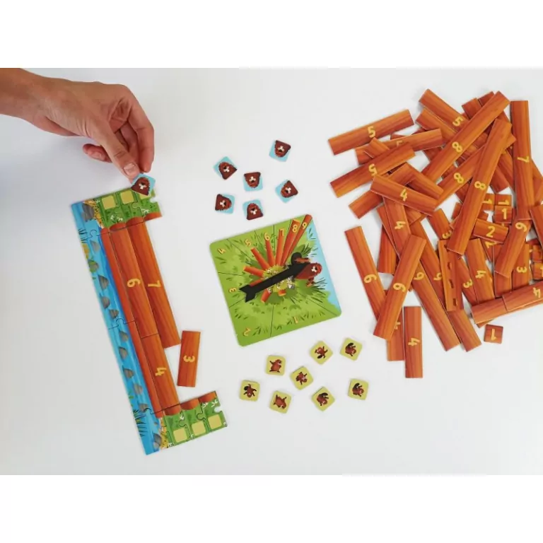 Kapitan Nauka. Licz dobrze, bobrze! Gra matematyczna - tantis.pl