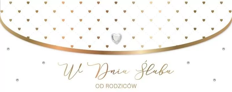 Karnet Ślub od rodziców LUX-197 - tantis.pl