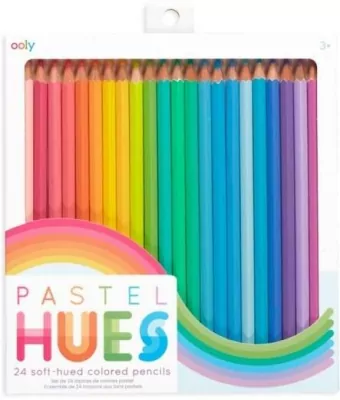Kredki ołówkowe pastelowe Pastel Hues 24 kolory
