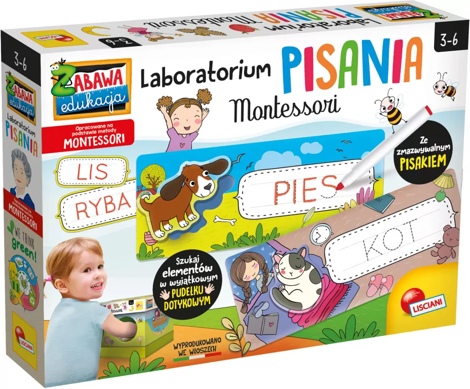 Laboratorium pisania. Montessori - tantis.pl