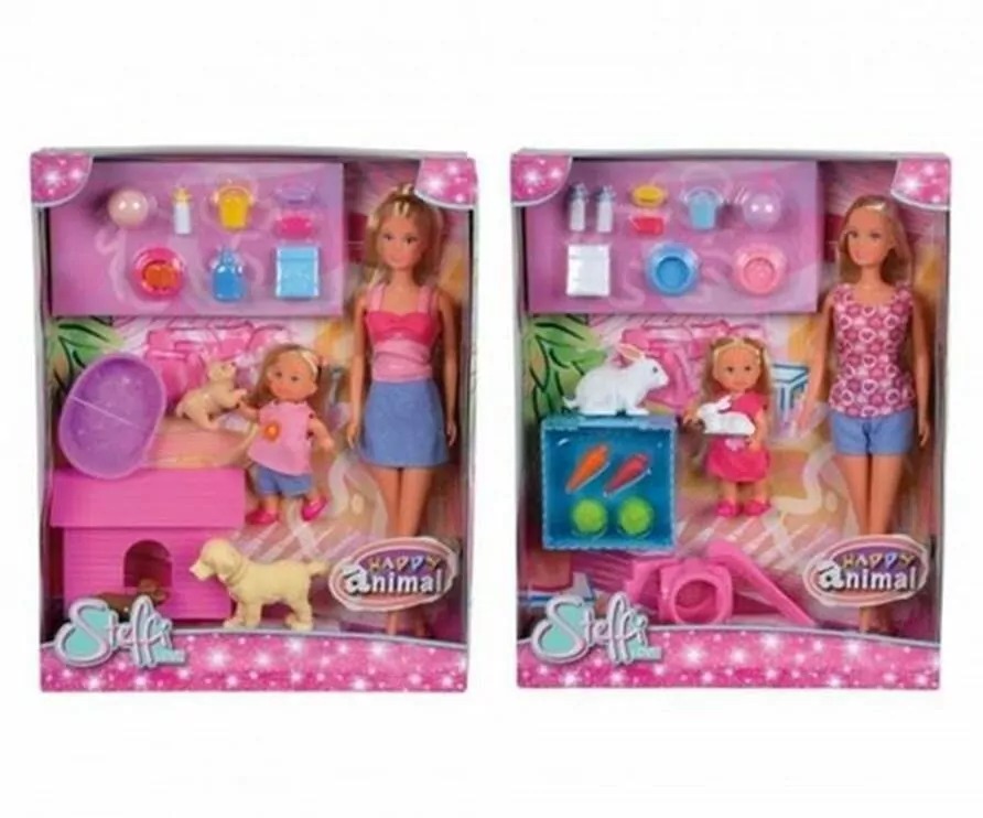 Steffi i Evi ze zwierzątkami, różne rodzaje - tantis.pl