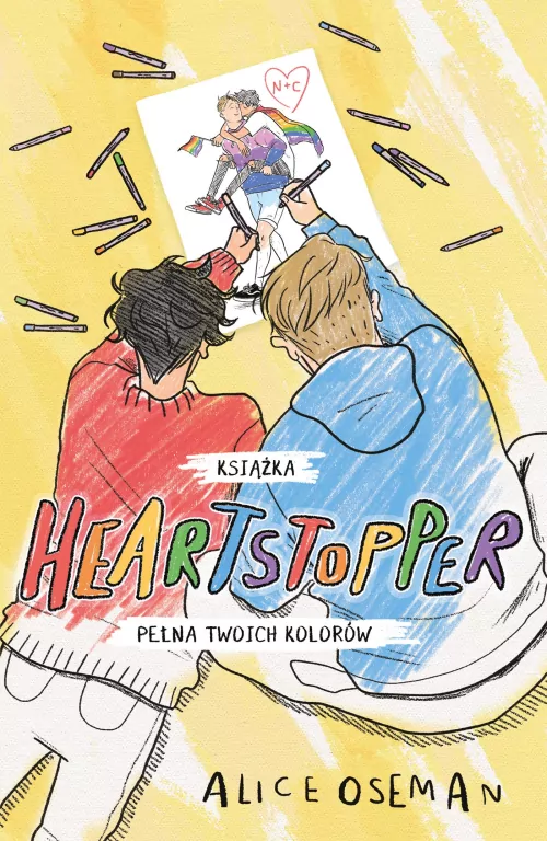 Książka pełna twoich kolorów. Heartstopper - tantis.pl
