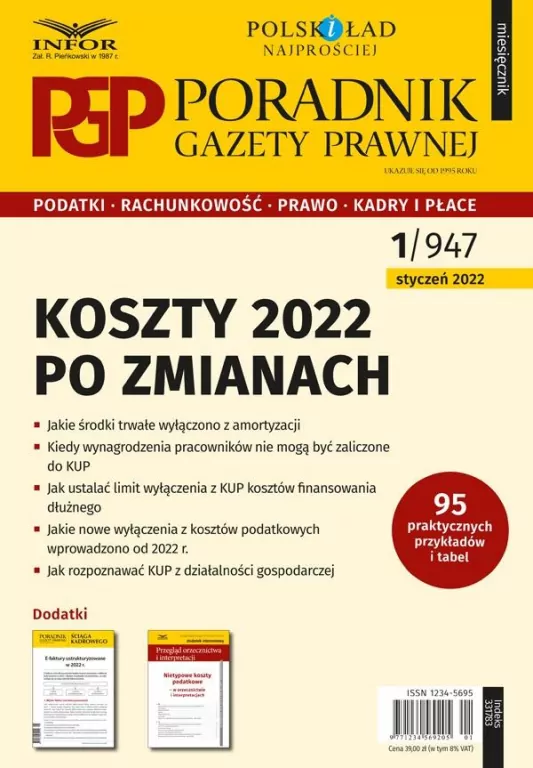 Koszty 2022 po zmianach - tantis.pl