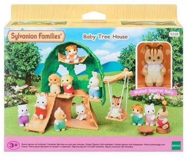 Przedszkolny domek na drzewie. Sylvanian Families - tantis.pl