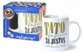 Kubek Premium Tato, fajnie, że jesteś - tantis.pl