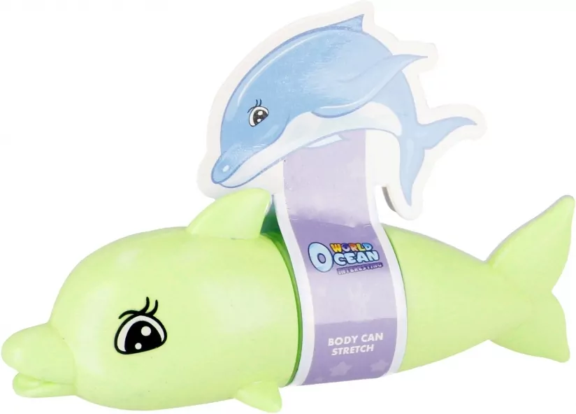 Rurka sensoryczna Delfin świecący 12cm - tantis.pl