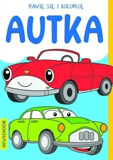 Autka. Bawię się i koloruję - tantis.pl
