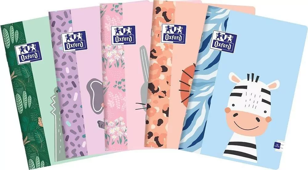 Zeszyt A5/16K linia podwójna kolor Kids, 10 sztuk - tantis.pl
