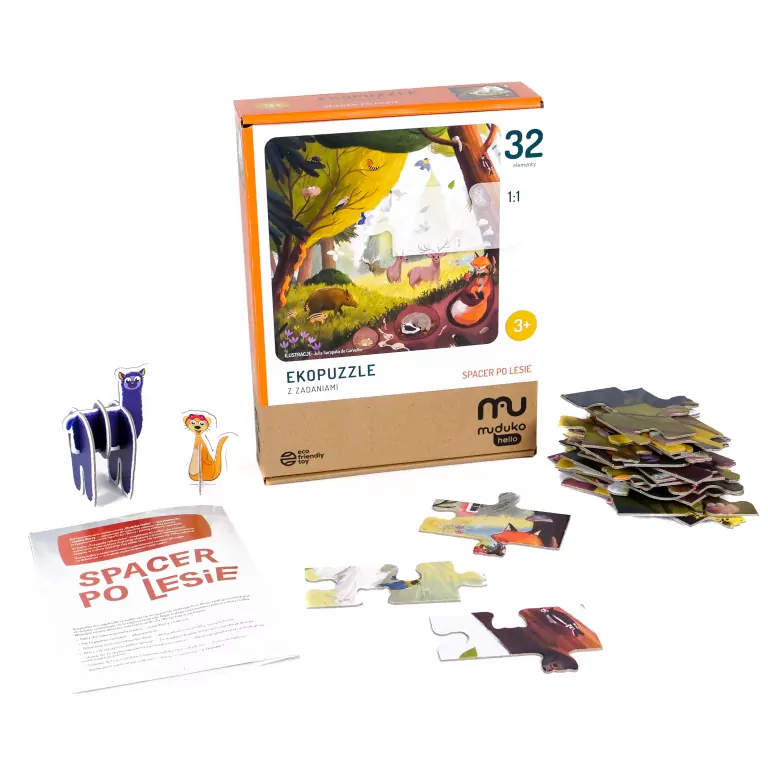Ekopuzzle 32. Spacer po lesie - tantis.pl