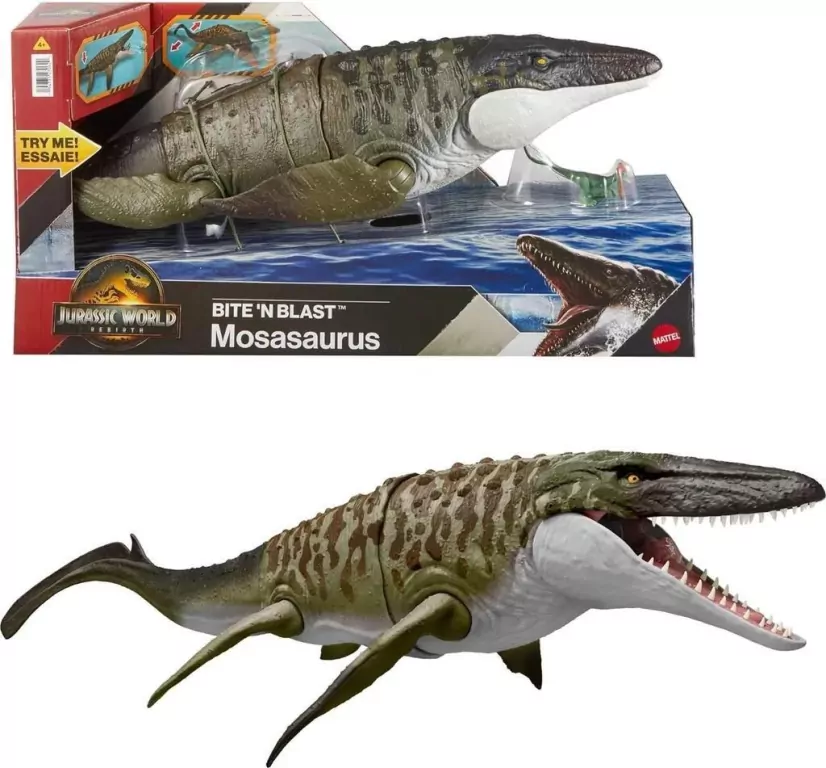 Jurassic World Dinozaur + figurka - tantis.pl