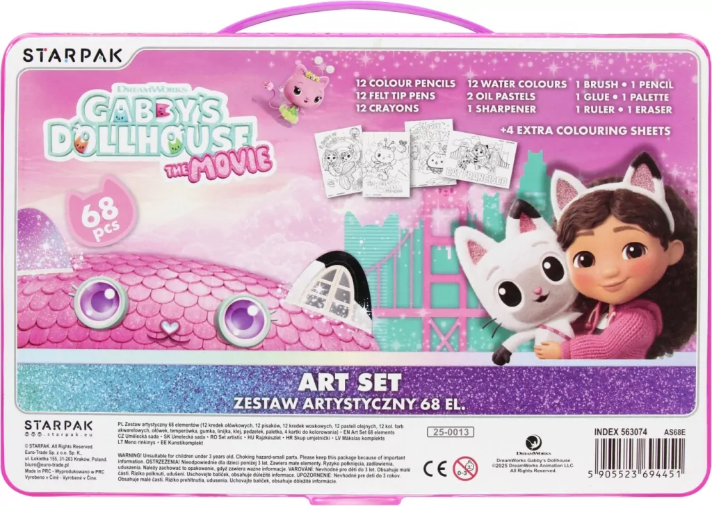 ZEST ART 68EL GABBY S DOLLHOUSE MOV STK PUD 6/12 - tantis.pl