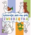 Zwierzątka. Koloruję pół na pół - tantis.pl