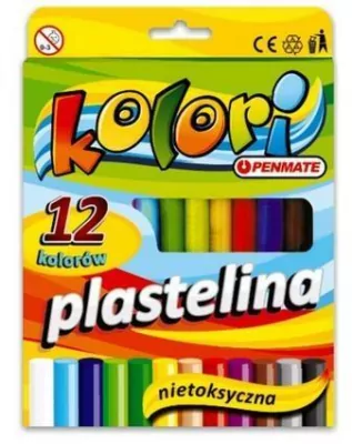 Plastelina 12 kolorów. Penmate