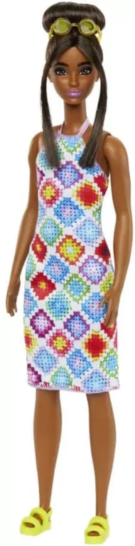 Barbie Fashionistas. Lalka w sukience - tantis.pl