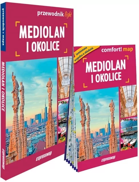 Mediolan i okolice light: przewodnik + mapa w.2025 - tantis.pl