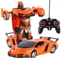 Robot Transformers zdalnie sterowany. Pomarańczowy - tantis.pl