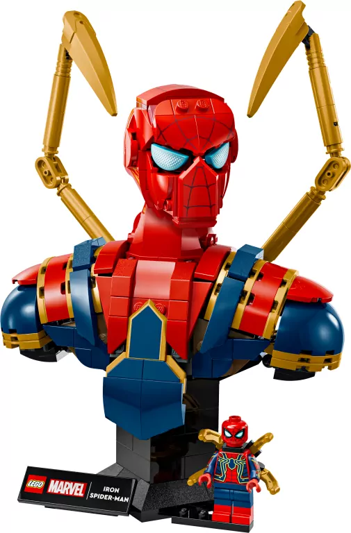 LEGO® Popiersie Iron Spider-Mana 76326 - tantis.pl