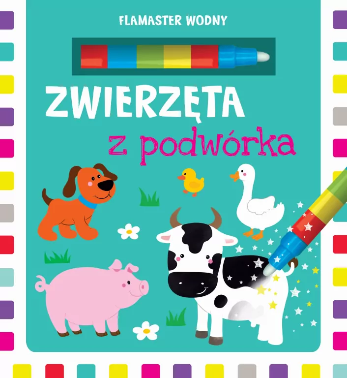 Flamaster wodny. Zwierzęta z podwórka - tantis.pl