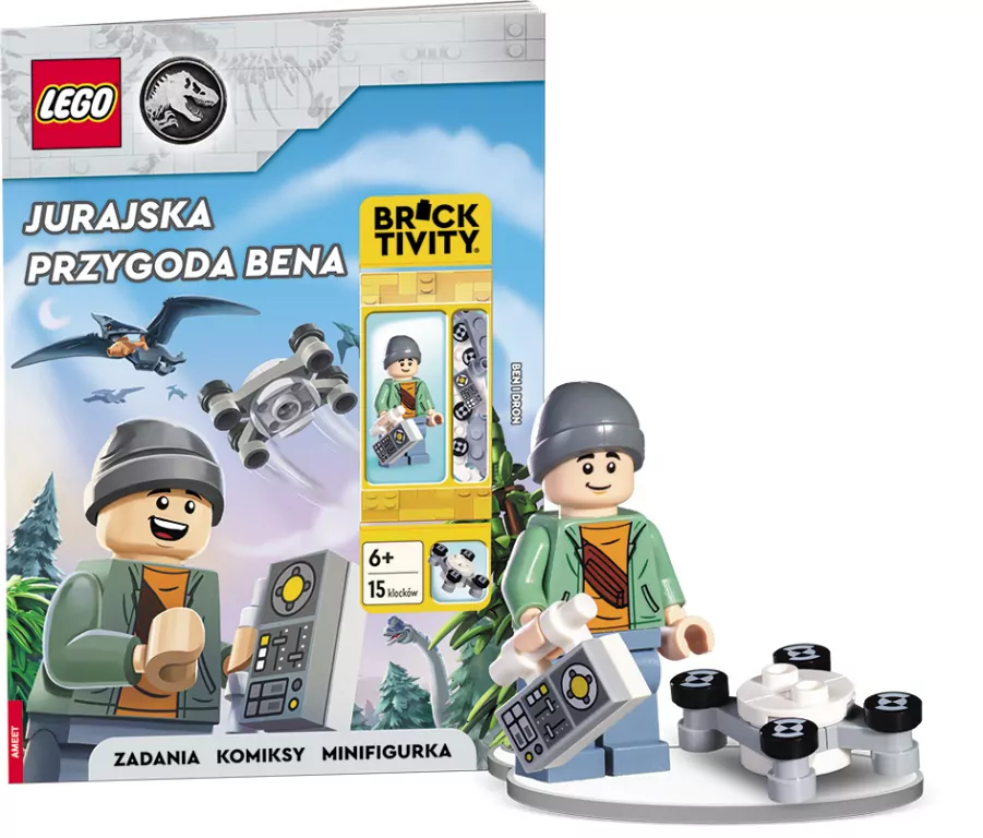 Lego Jurassic World. Jurajska przygoda Bena - tantis.pl