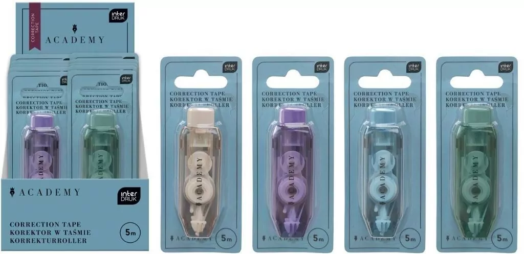 Korektor w taśmie mini 5m Academy mix - tantis.pl