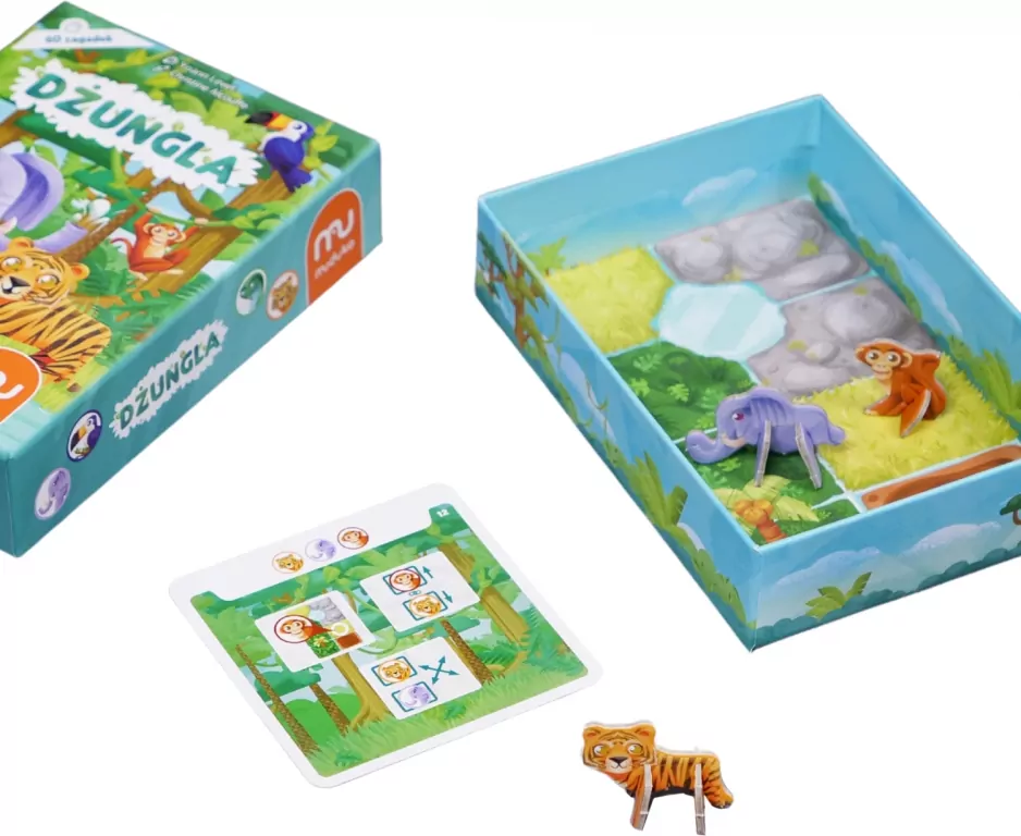 Dżungla 60 zagadek MUDUKO - tantis.pl