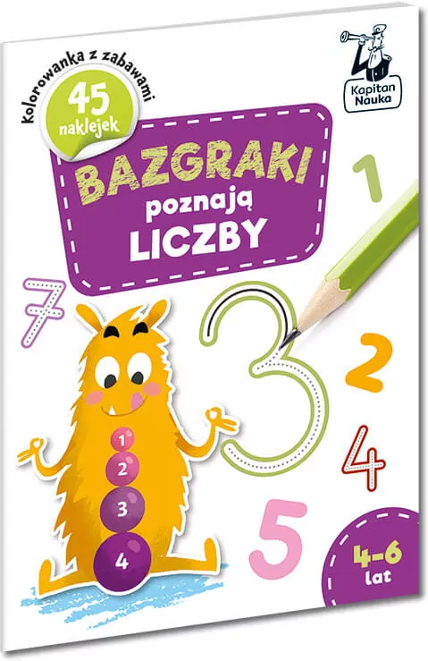 Bazgraki poznają liczby 4-6 lat - tantis.pl
